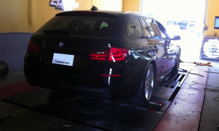 2011 BMW F11 520d on dyno