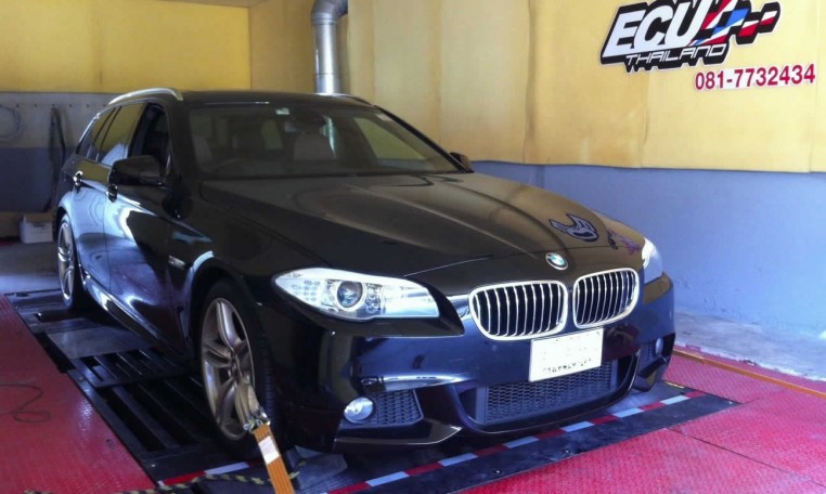 2011 BMW 520d F11 on dyno