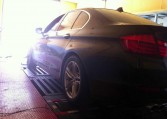 BMW 525d 2012 on dyno at Ritter Performance Tuning Thailand