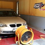 BMW 520d E60 2008 on dyno at RPT Thailand