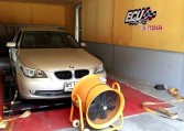 BMW 520d E60 2008 on dyno at RPT Thailand