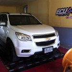 Chevrolet Trailblazer 2.8 on dyno