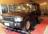 Land Rover during an ECU Remapping at RPT Thailand