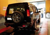 Land Rover during an ECU Remapping at RPT Thailand