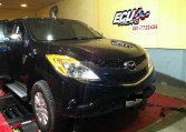 Mazda BT50 3.2L on dyno for ecu remap