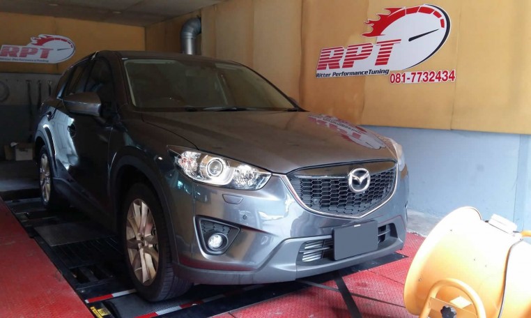 Mazda CX5 on the Dyno at RGP Tuning Thailand