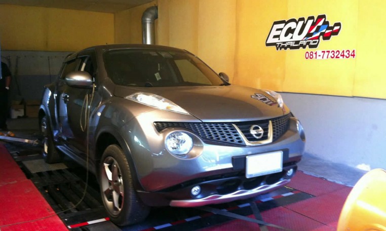 Nissan Juke 2014 on dyno