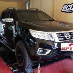 Nissan Navara NP 300 2014 on dyno