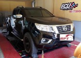 Nissan Navara NP 300 2014 on dyno