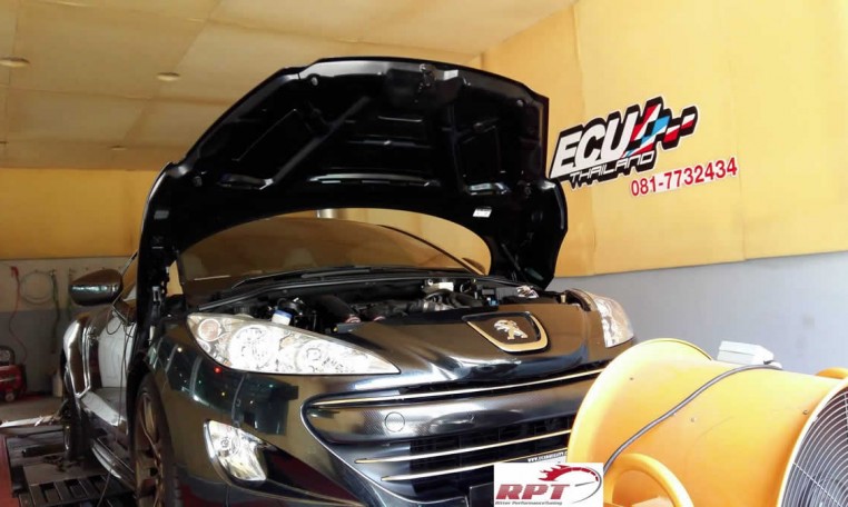 Peogeot RCZ 2013 at RPT Thailand for ECU Remapping