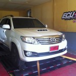 2015 Toyota Fortuner on dyno