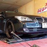 2007 BMW 520d E60 on dyno at Ritter Performance Tuning Thailand for ecu Remap