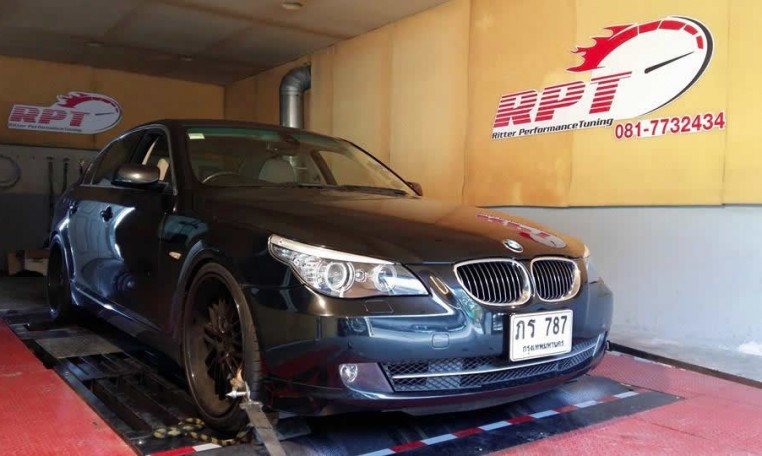 2007 BMW 520d E60 on dyno