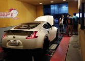 Nissan Fairlady 370Z 2009 on dyno at RPT Thailand ready for ECU Remapping