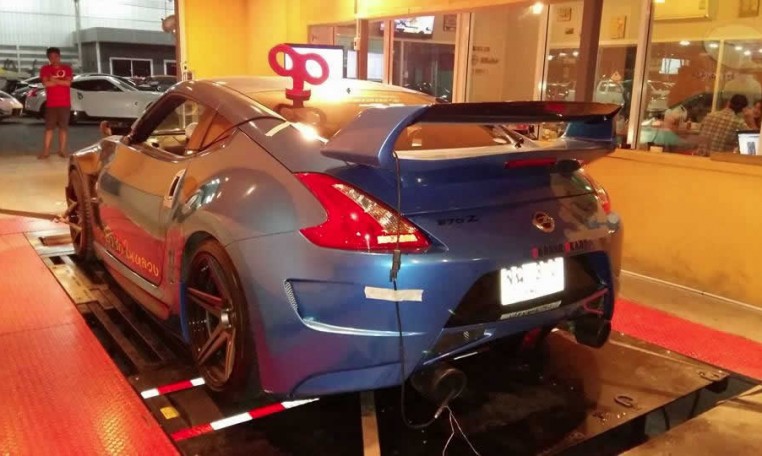 2010 Nissan 370Z Fairlady at Ritter Performance Tuning Thailand for ECU Remapping