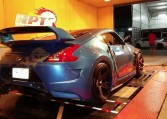 2010 Nissan 370Z Fairlady on dyno having a ecu remap