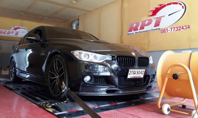 2013 BMW 320d F30 at Ritter Performance Tuning Thailand for ECU Remapping