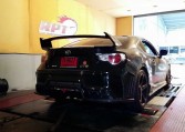 2013 toyota GT86 on dyno at Ritter Performance Tuning Thailand for ECU remapping