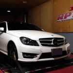 2014 Mercedes c180 W204 on dyno for ECU Remapping at Ritter Performance Tuning Thailand