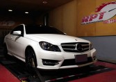 2014 Mercedes c180 W204 on dyno for ECU Remapping at Ritter Performance Tuning Thailand