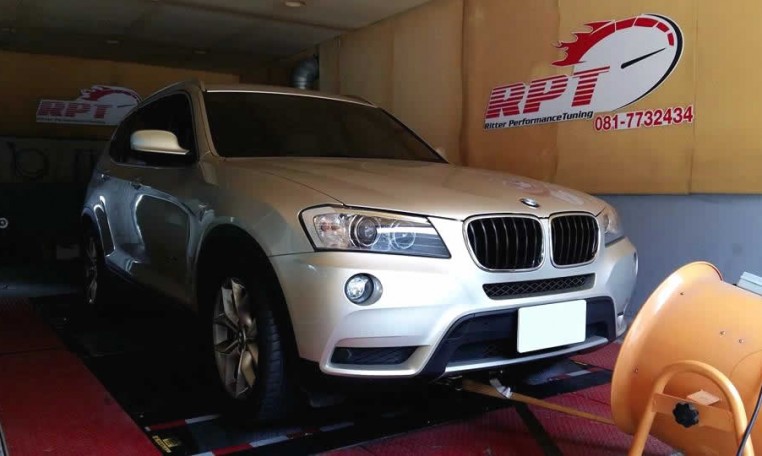 2013 BMW X3 F25 on dyno