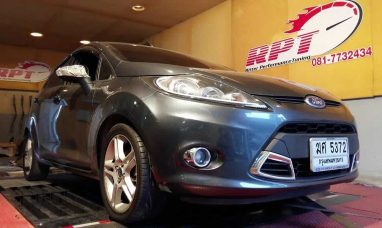 2012 Ford Fiesta 1.5L at RPT Thailand for an ECU Remap