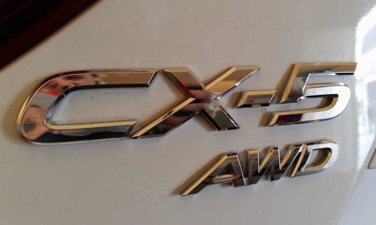 2015 Mazda CX5 badge