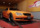 2005 Mercedes SL55 AMG at Ritter Performance Tuning Thailand for ECU Remapping