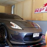 Nissan 370Z 2009 on dyno at RPT Thailand