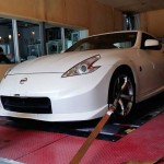 Nissan 370Z Nismo on dyno