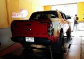 2012 Ford Ranger 2.2L on dyno at Ritter Performance Tuning Thailand