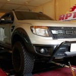 T6 Ford Ranger on rolling road