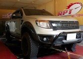 T6 Ford Ranger on rolling road