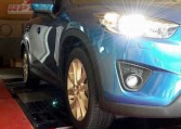 Mazda CX5 2014 on dyno for ECU Remapping at Ritter Performance Tuning Thailand