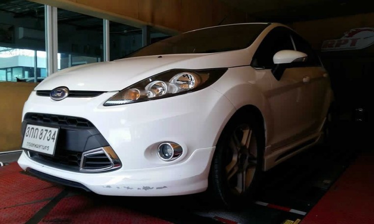 2011 Ford Fiesta at RPT ECU Thailand for Remapping