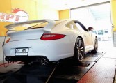 2010 Porsche-carrera 4S rear at RPT EUC engine remapping Thailand